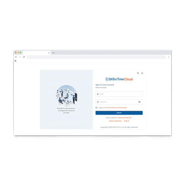 ZKBio Time Cloud